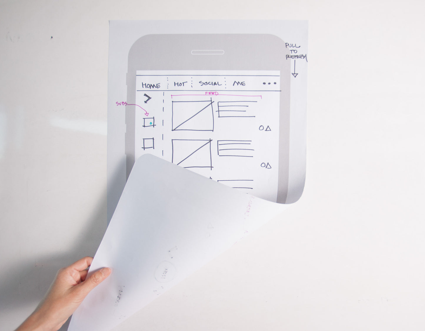 Jumbo Sticky Pad - UI Stencils