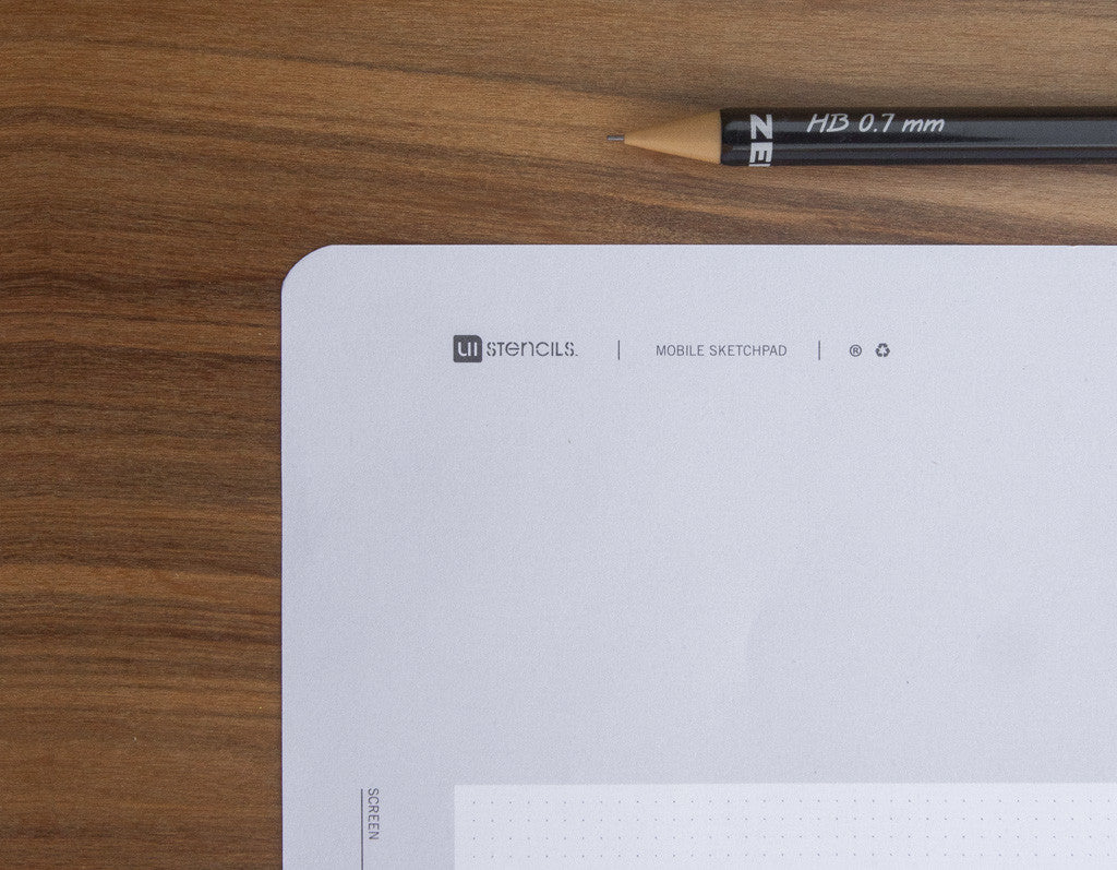 Mobile Sketch Pad - UI Stencils