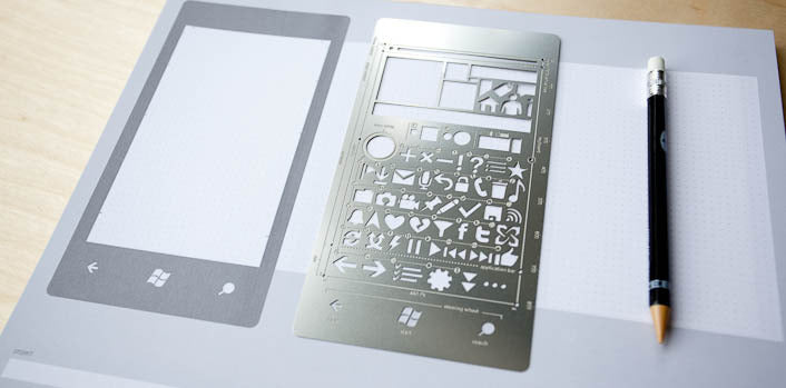 Windows Phone Sketch Pad - UI Stencils