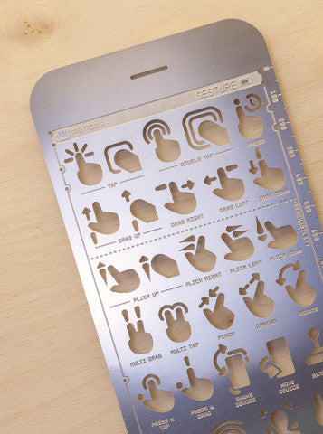 Gesture Stencil Kit - UI Stencils