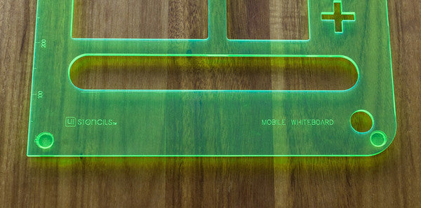 Mobile Whiteboard Stencil - UI Stencils