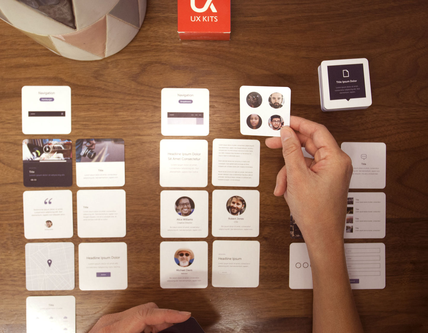 Wireframe Deck - UI Stencils