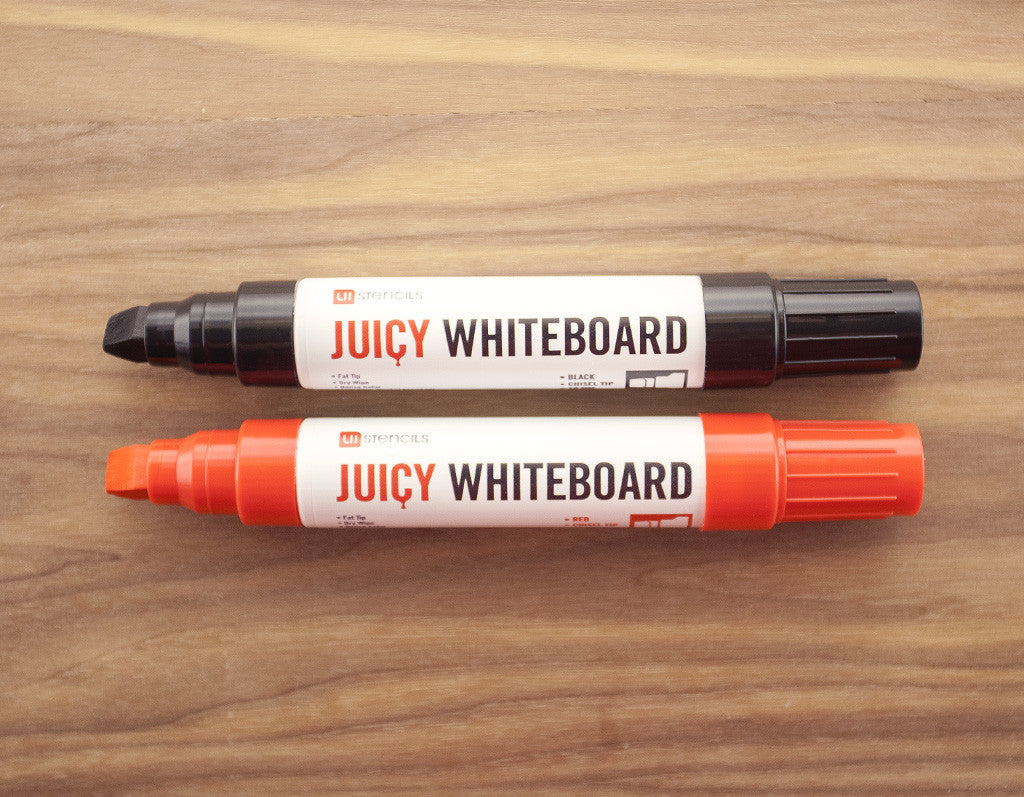 Juicy Whiteboard Markers - UI Stencils