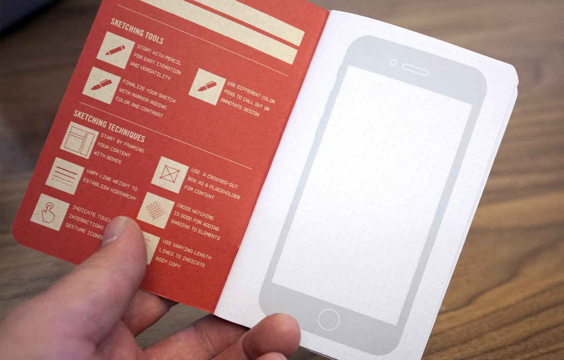 Pocket Sketch Book - UI Stencils