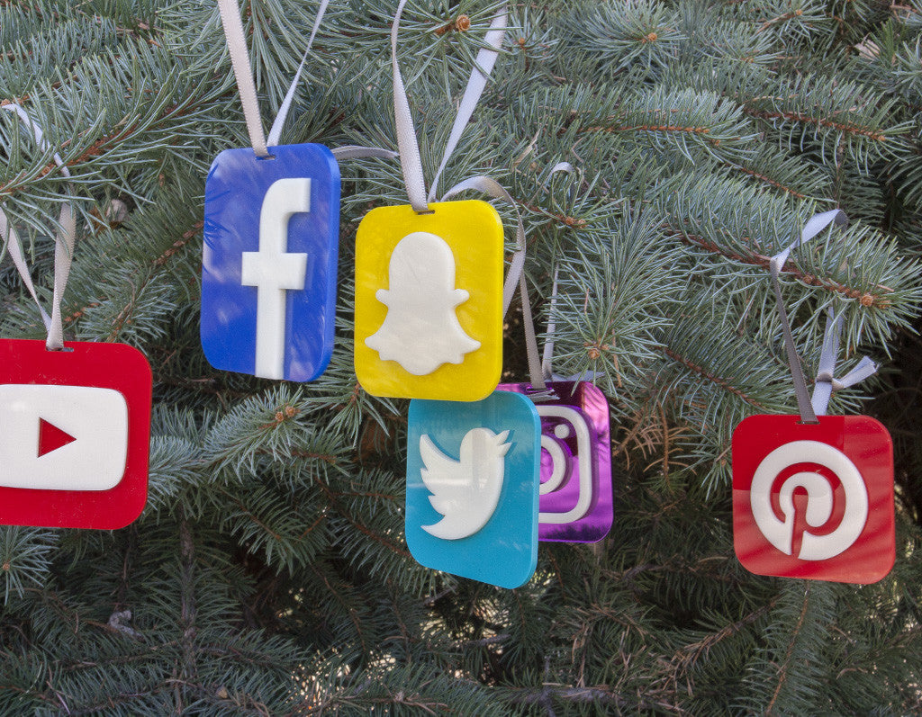 Social Media Ornaments - UI Stencils