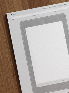 Android Tablet Sketch Pad - UI Stencils