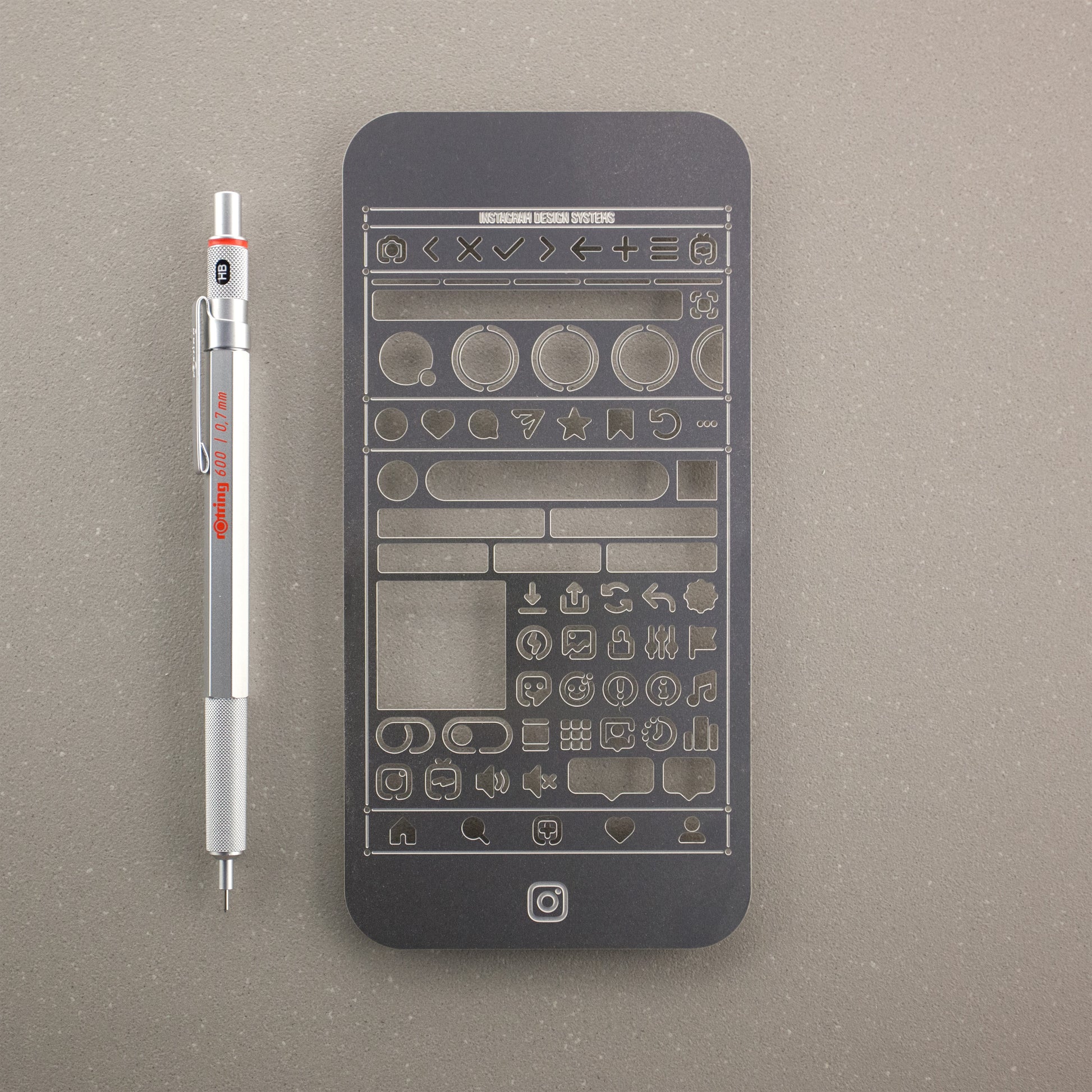 Instagram Stencil Kit - UI Stencils