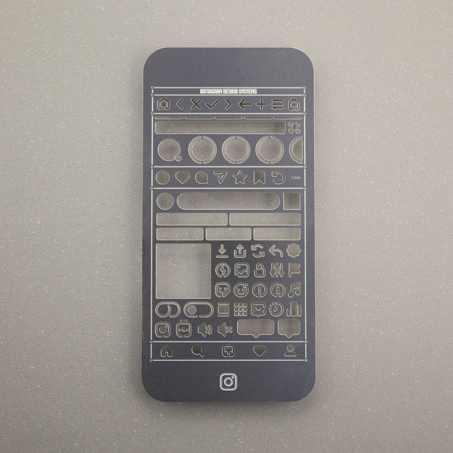 Instagram Stencil Kit - UI Stencils