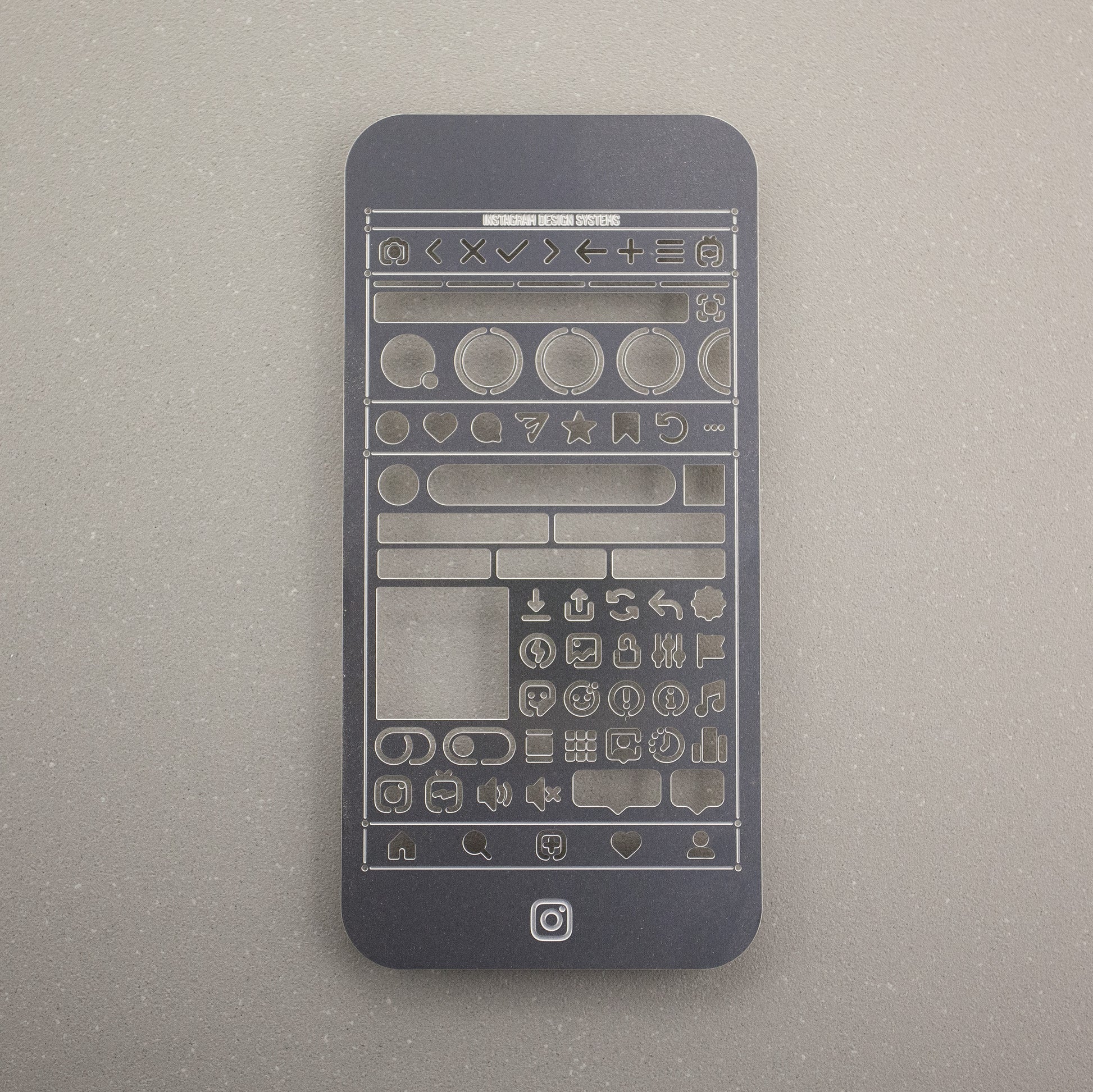 Instagram Stencil Kit - UI Stencils
