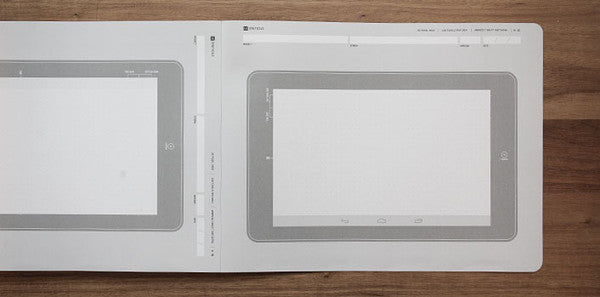 Android Tablet Sketch Pad - UI Stencils