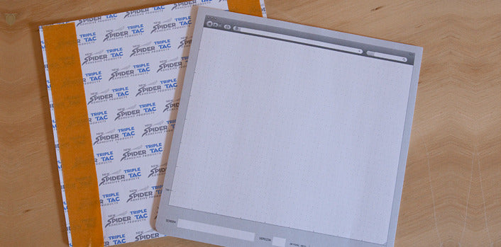 Browser Sticky Pad with adhesive backing