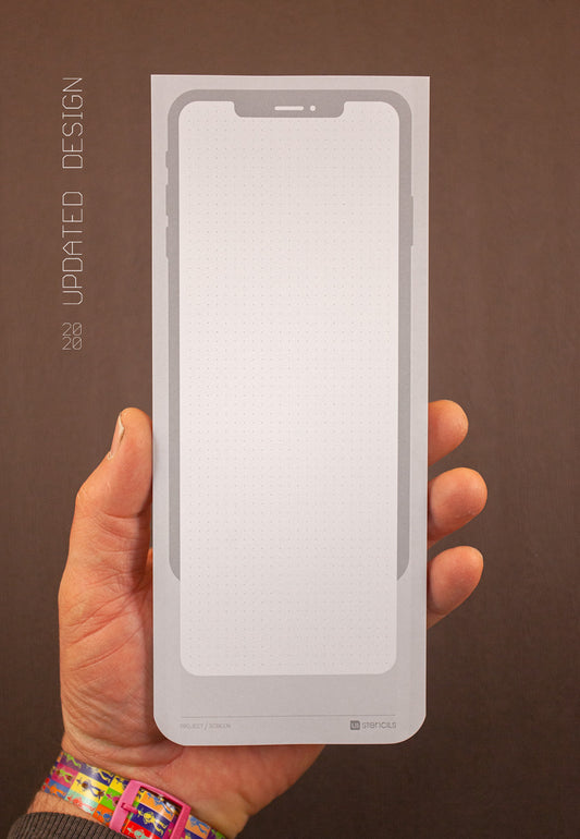 iPhone Sticky Pad - UI Stencils