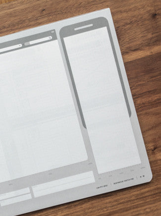 UI UX Sketch Pad Sheets 