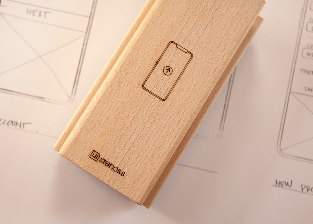 iPhone Stamp Kit - UI Stencils