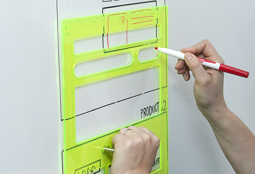 Browser Whiteboard Stencil - UI Stencils